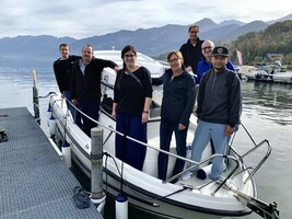 Die ersten erfolgreichen Sportbootführerschein See Prüfungen am Thunersee