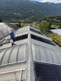 Zweite neue Photovoltaik-Anlage der Gehri Bootsschule