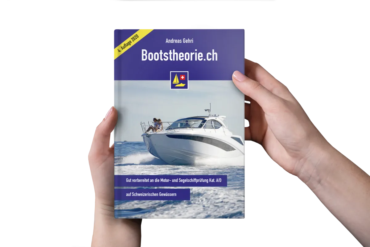 Das neue Theorie-Buch Bootstheorie.ch 4. Auflage 2020 f&uuml;r die Theorie Bootspr&uuml;fung Kat. A&D