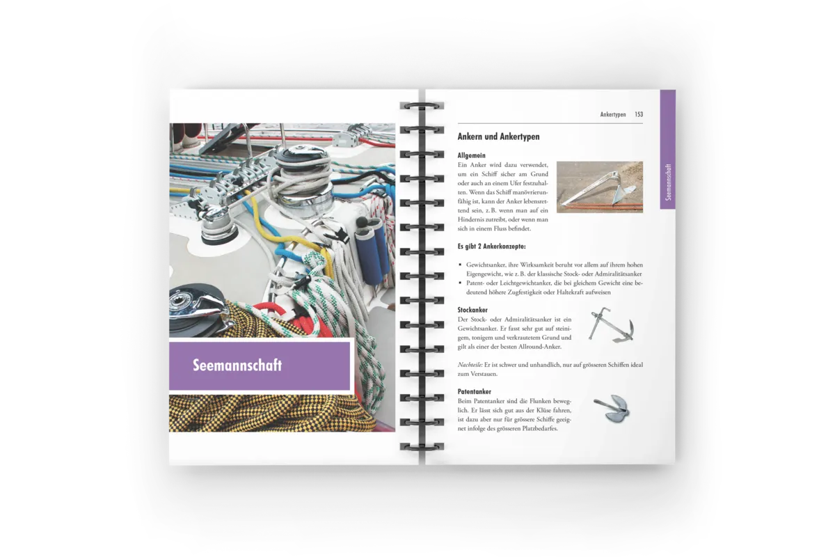 Das neue Theorie-Buch Bootstheorie.ch 4. Auflage 2020 f&uuml;r die Theorie Bootspr&uuml;fung Kat. A&D