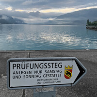 4 Tage vor der praktischen Bootsprüfung